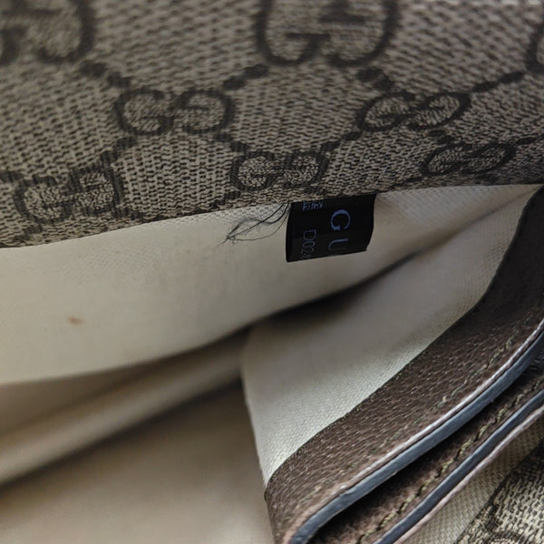Neo Vintage Large Monogram Coated Canvas Brown
