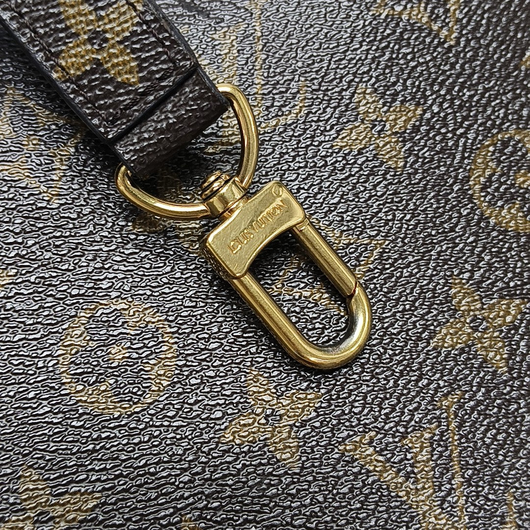 MÉTIS MM Monogram Coated Canvas Brown