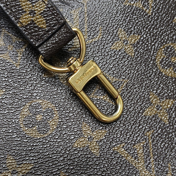 MÉTIS MM Monogram Coated Canvas Brown