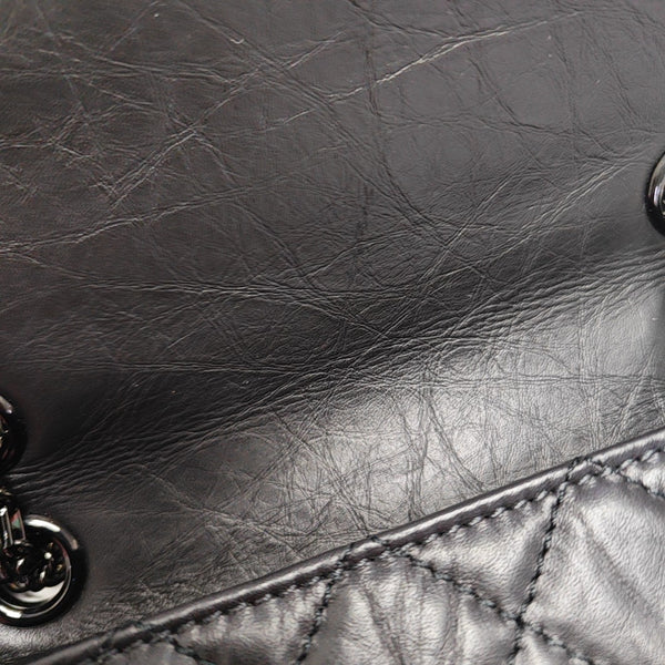 2.55 224 (mini) Quilted Calfskin Black