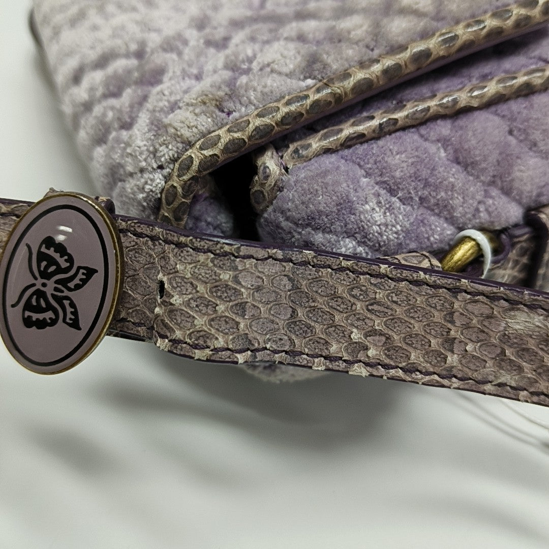 Quilted Velvet Purple