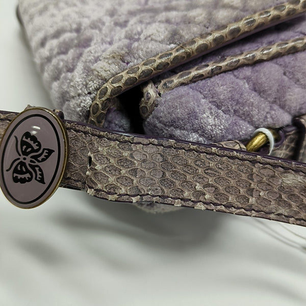 Quilted Velvet Purple