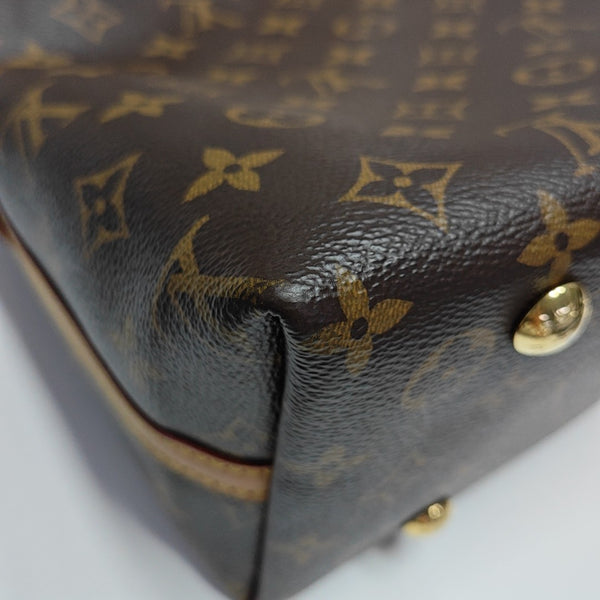 CARRYALL PM Monogram Coated Canvas Brown