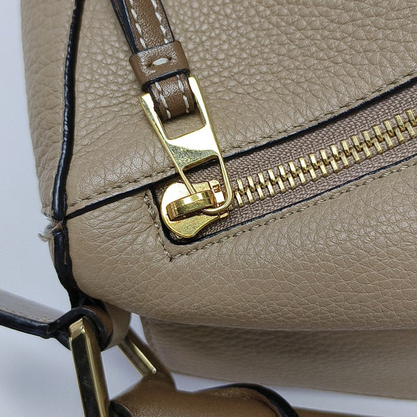 Puzzle Small Calfskin Beige