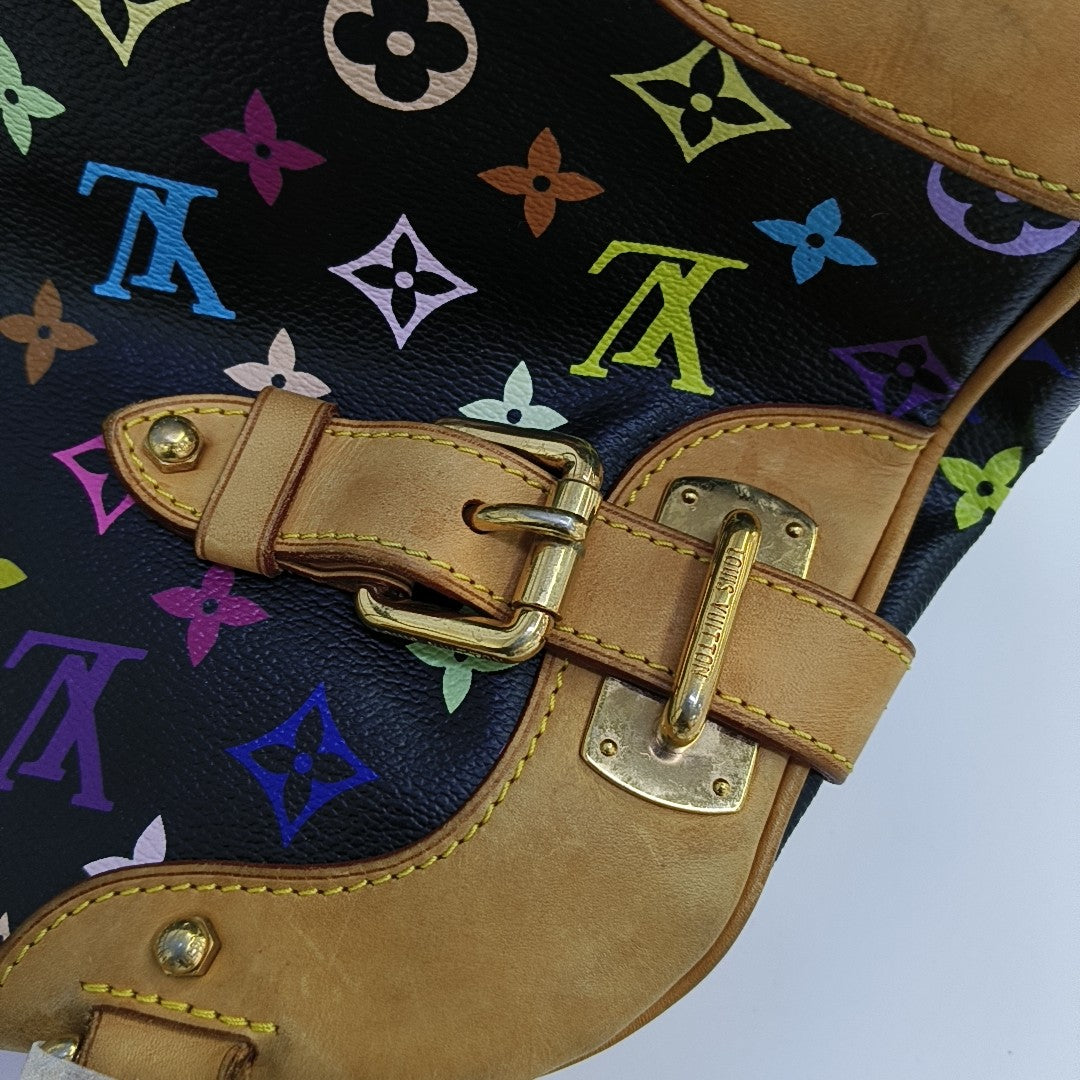 LV × TM CLAUDIA Monogram Coated Canvas Black