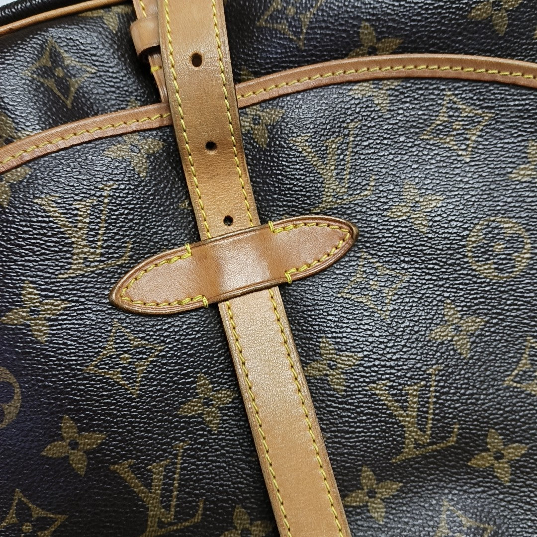 SAUMUR 30 Monogram Coated Canvas Brown