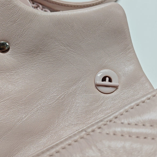 GG Marmont Mini Quilted Calfskin Pink