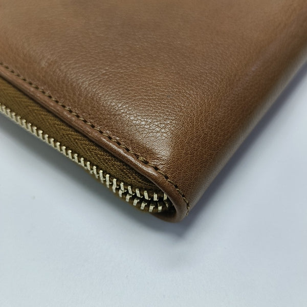 Calfskin Wallet Brown