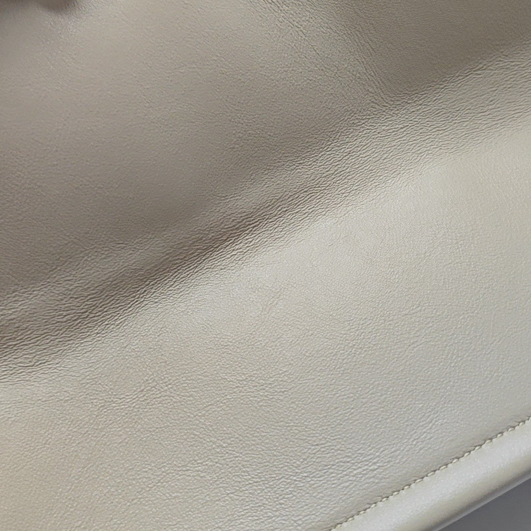 Book Tote Medium Cannage Calfskin Beige