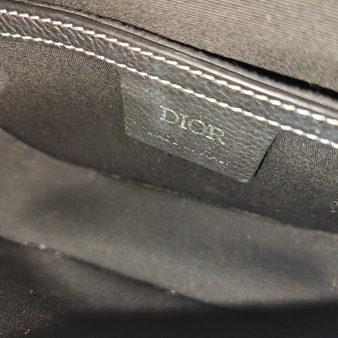 Saddle Mini Calfskin Black
