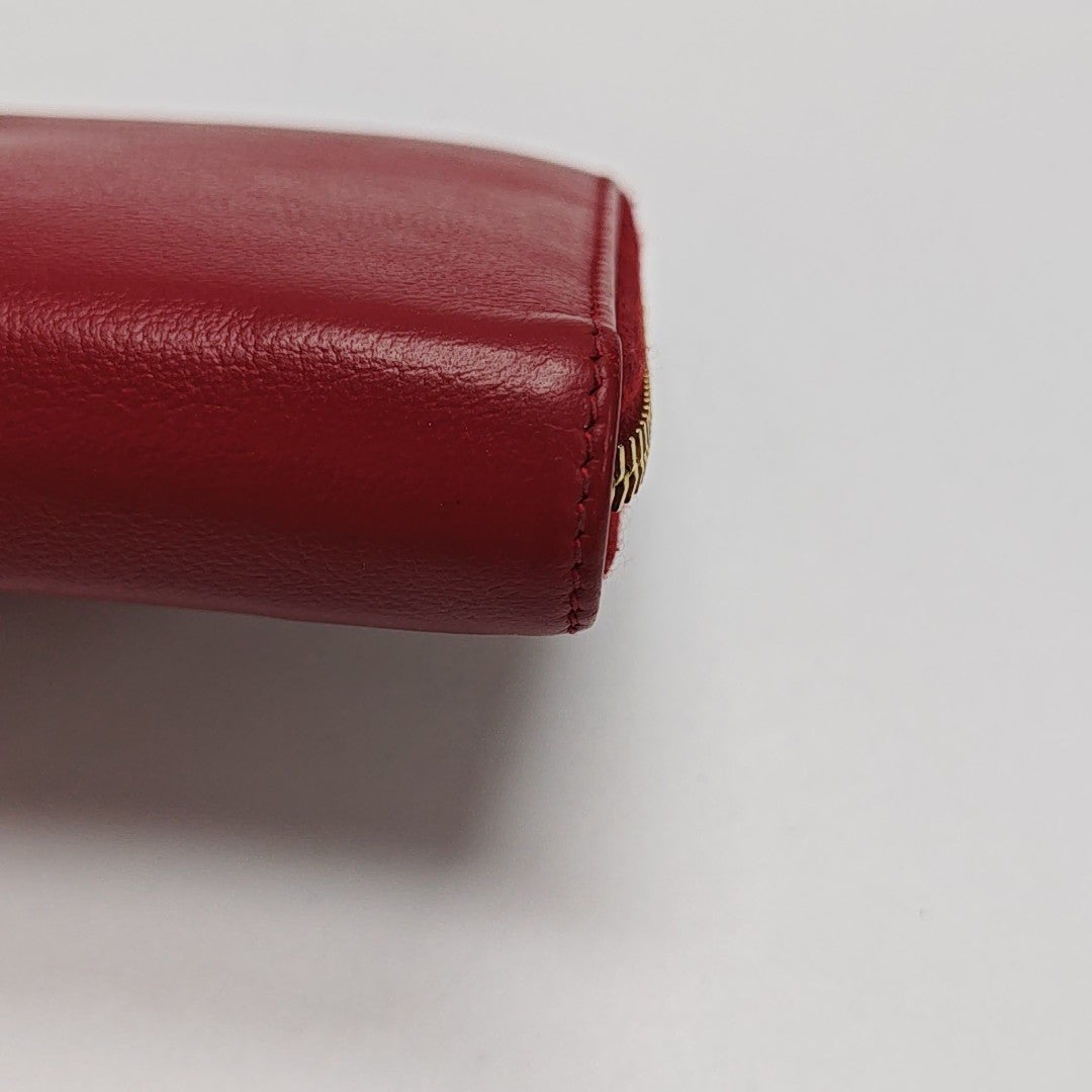MONOGRAM Quilted Calfskin Red Wallet