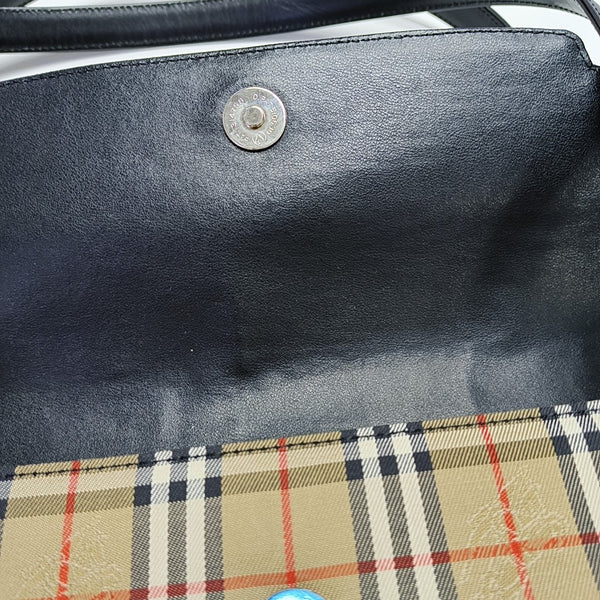 Calfskin Shoulder Bag Black