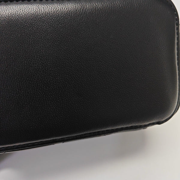 VANITY CASE Small Quilted Lambskin Black