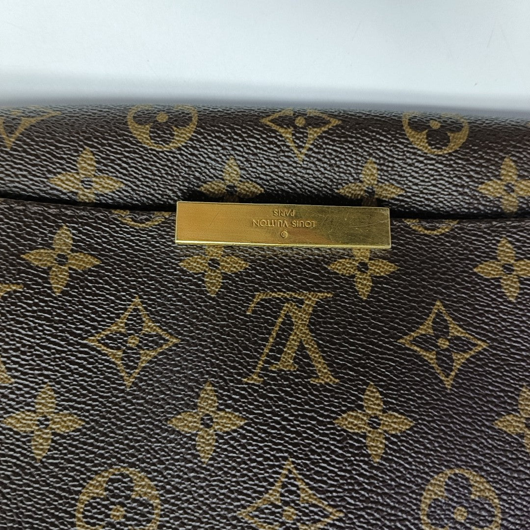 FAVORITE MM Monogram Coated Canvas Brown