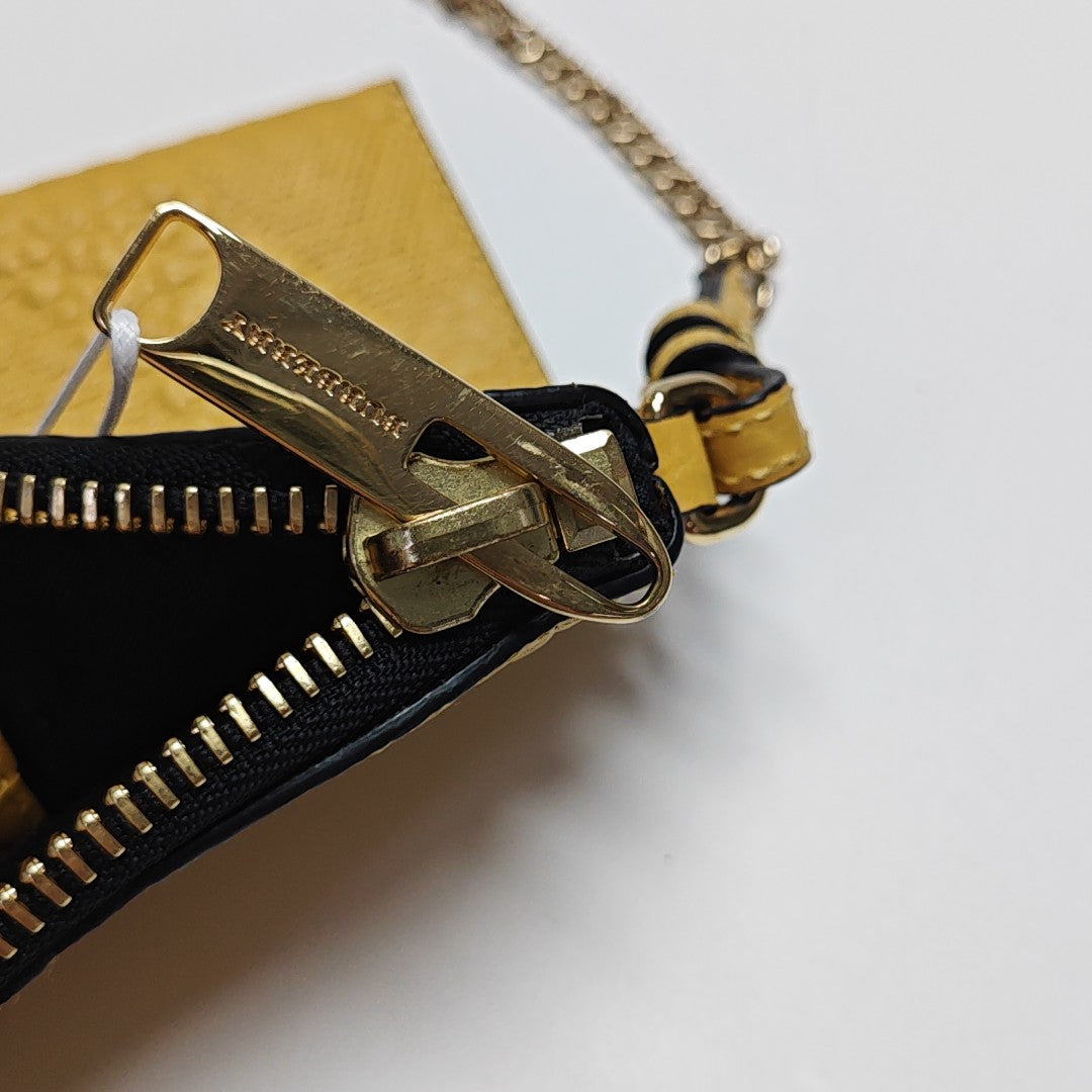 Calfskin Shoulder Bag Yellow