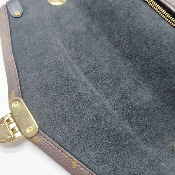 TRUNKIE Monogram Coated Canvas Brown
