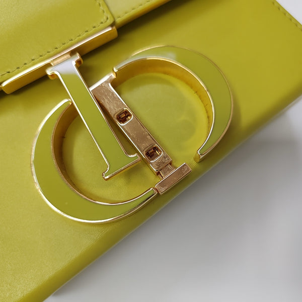 30 Montaigne Mini Calfskin Green