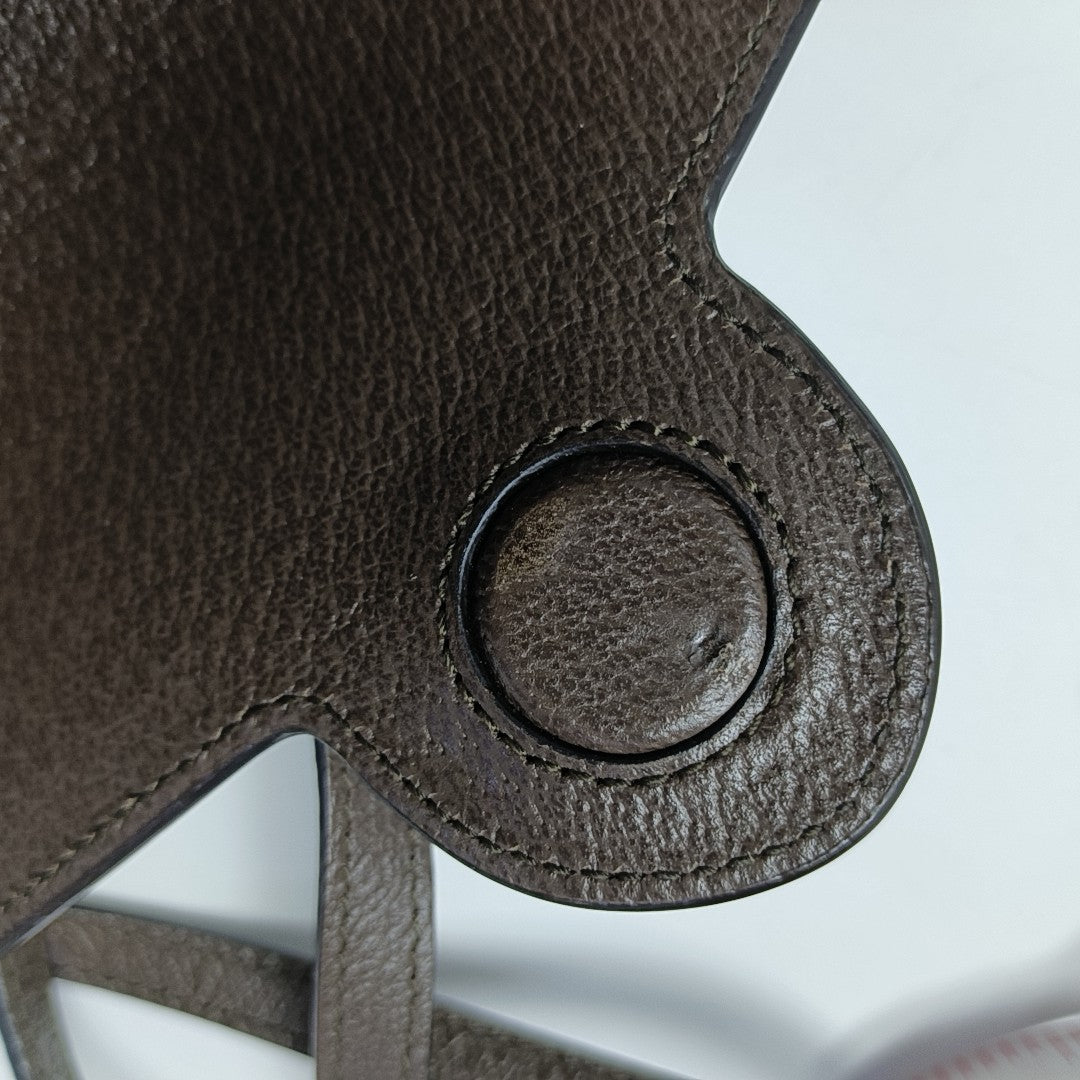 Horsebit 1955 Mini Monogram Canvas Beige