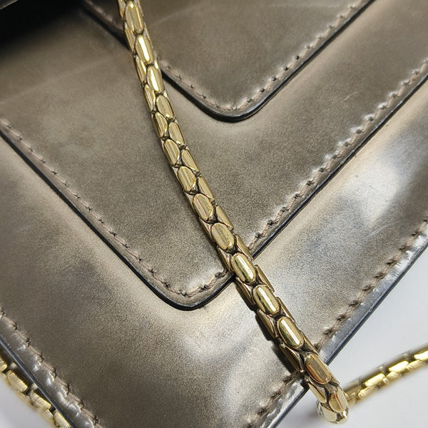 SERPENTI FOREVER Quilted Calfskin Beige