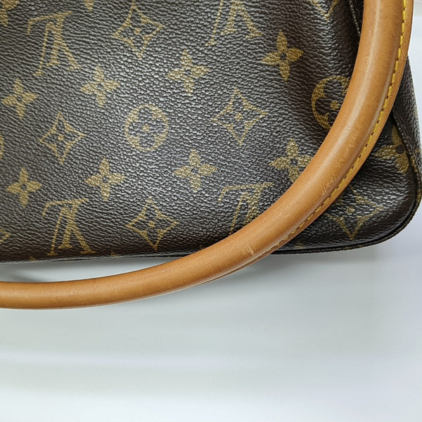 LOOPING PM Monogram Coated Canvas Brown