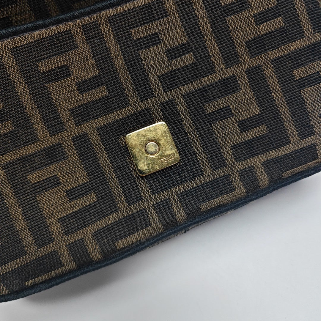 Baguette Mini Fabric Brown