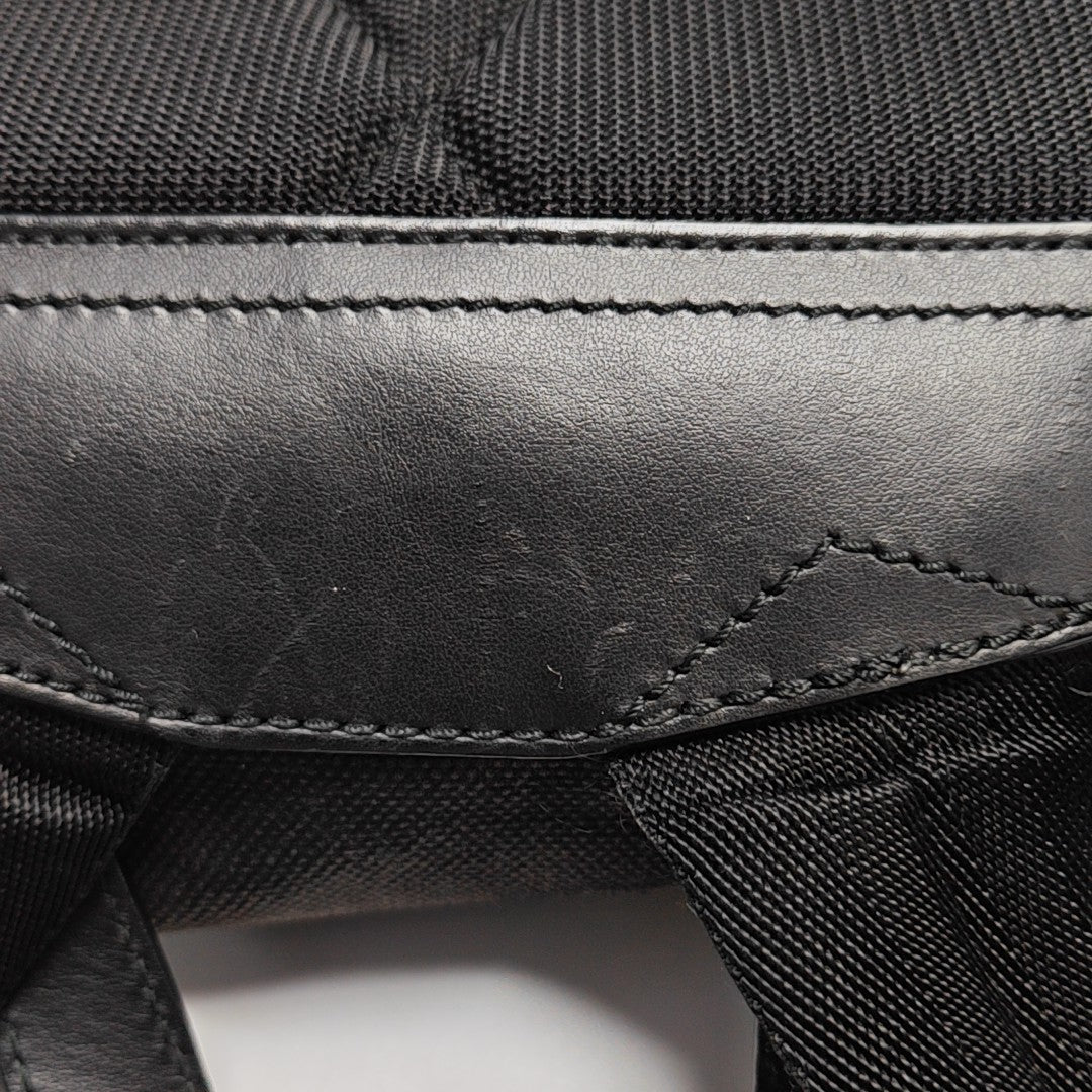 The Rucksack Canvas Black