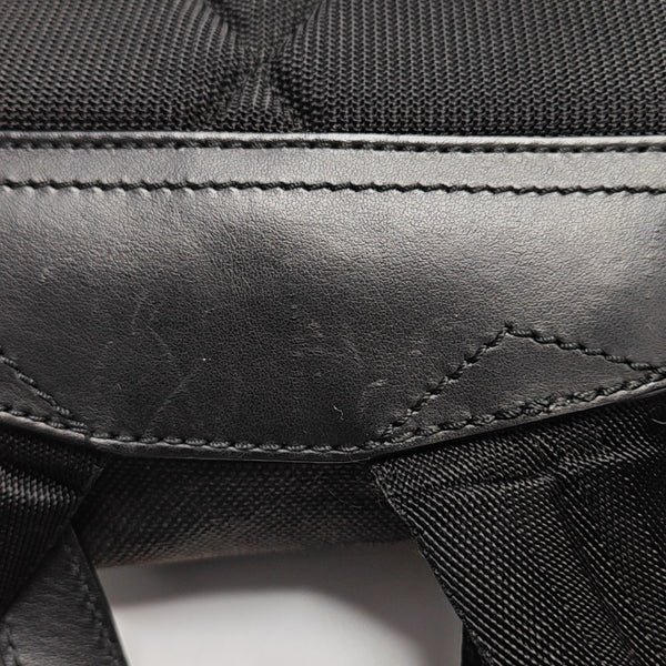 The Rucksack Canvas Black