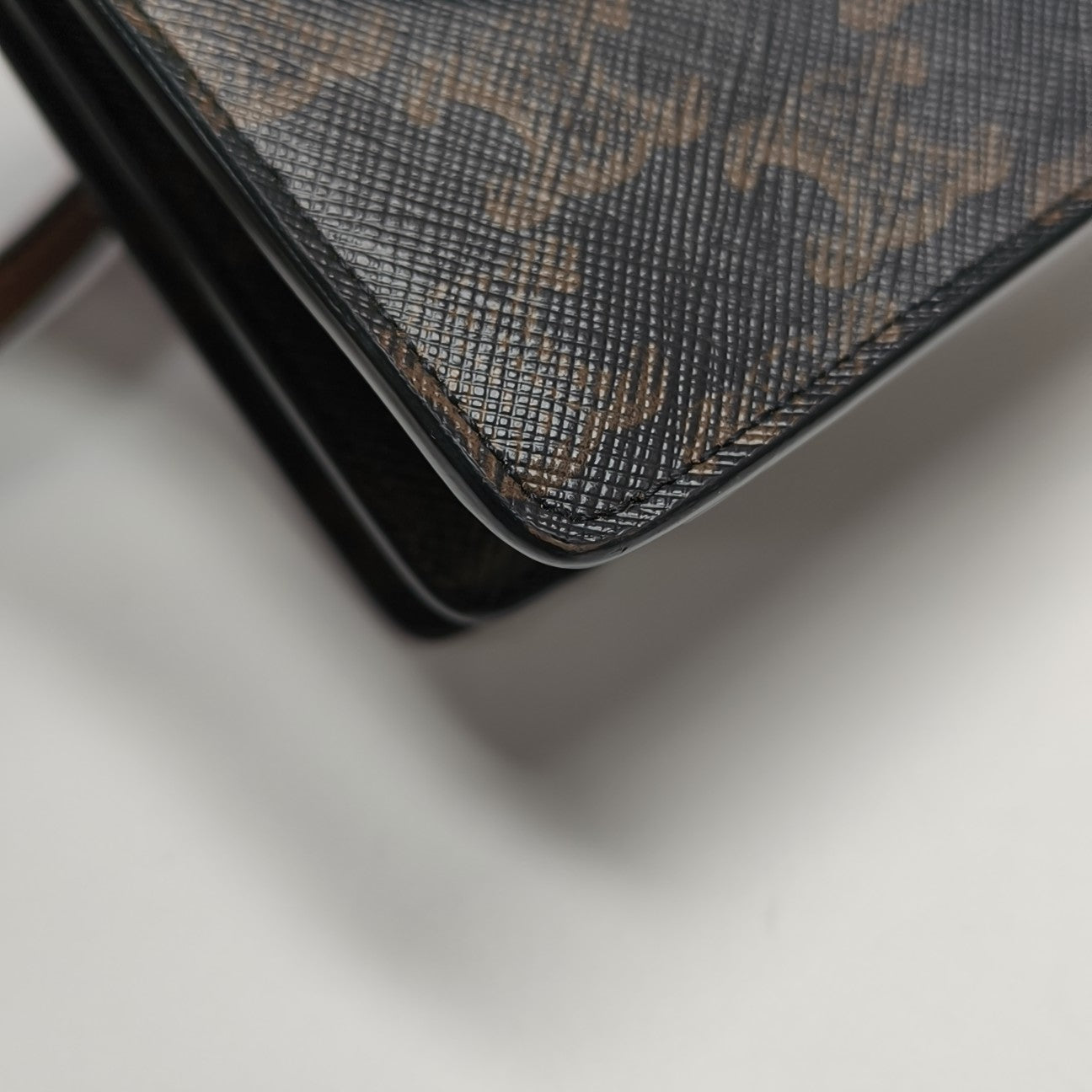 TRIOMPHE CANVAS Small Coated Canvas Brown