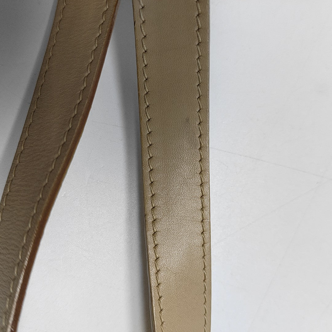 Quilted Calfskin Brown