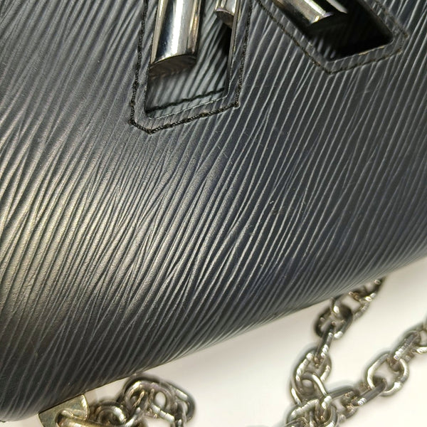 Authenticated pre-owned  TWIST PM Epi Black - Shoulder Bag at Looply