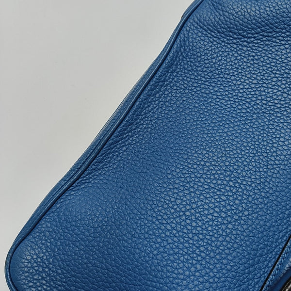 PORTE-DOCUMENTS Calfskin Blue