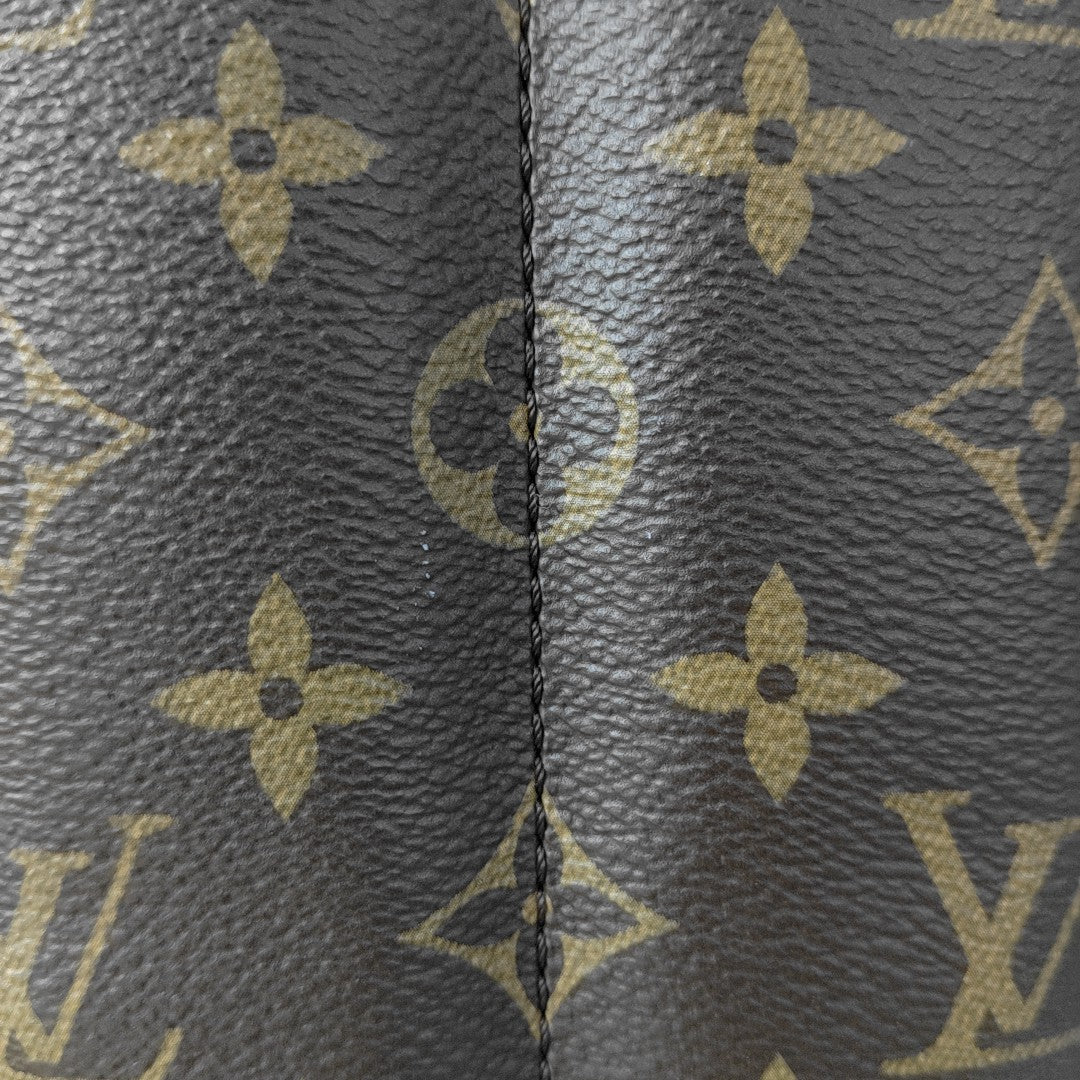 PALM SPRINGS Mini Monogram Coated Canvas Brown