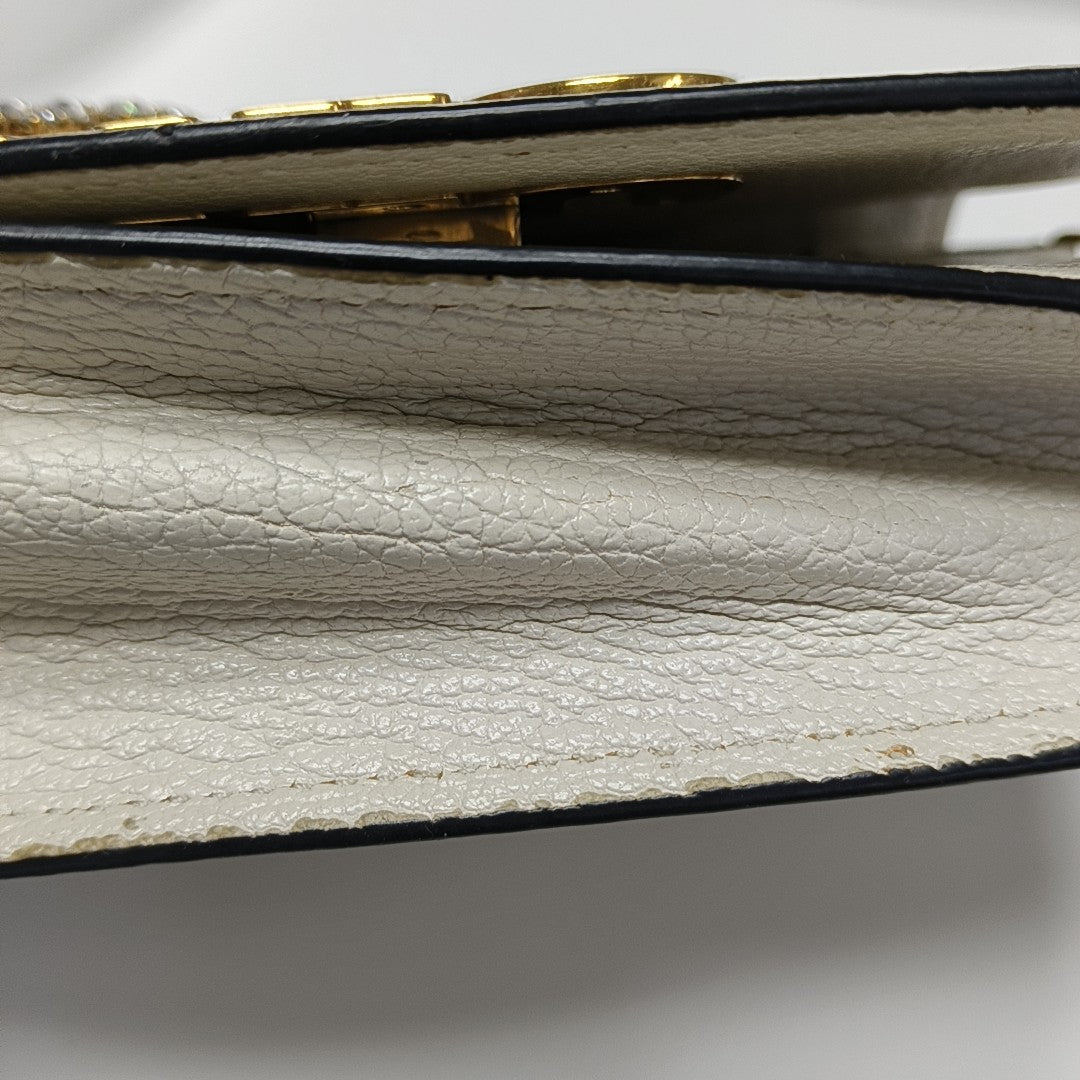 My Miu Calfskin White