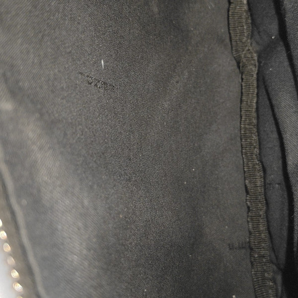Coated Canvas Belt Bag Gray