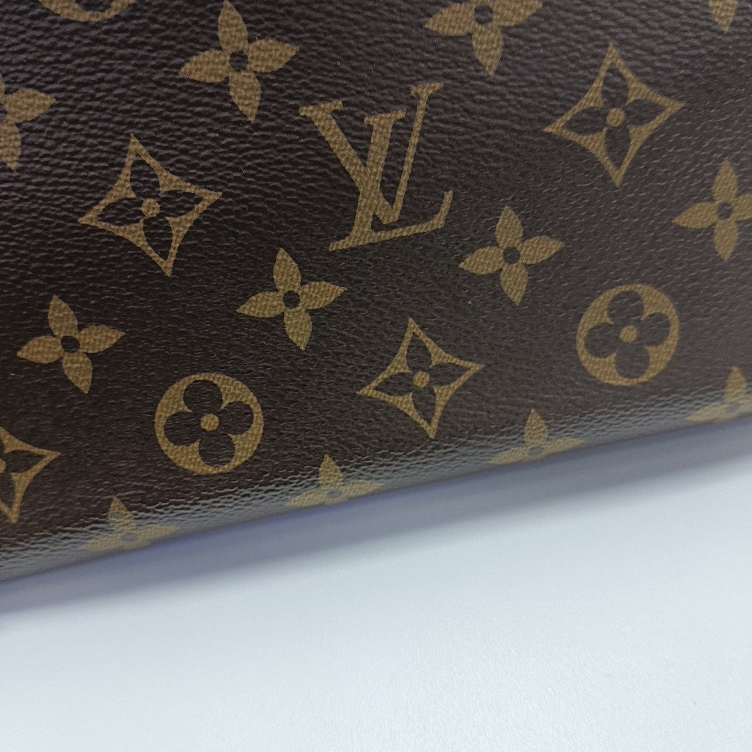 CARRYALL PM Monogram Coated Canvas Brown