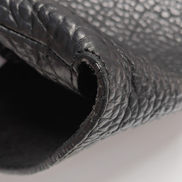Langley Calfskin Black