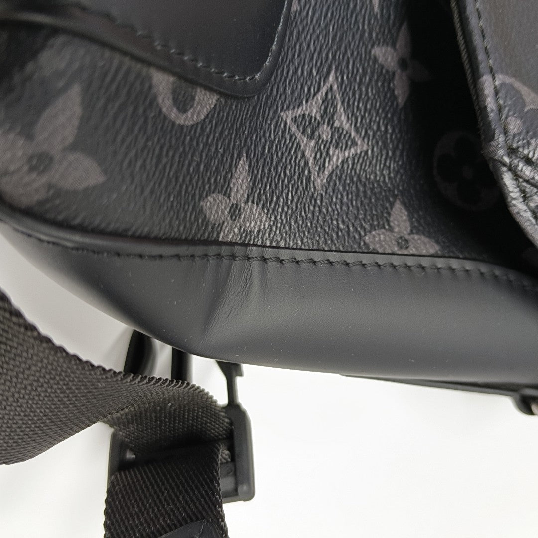 VOYAGER PM Monogram Coated Canvas Black