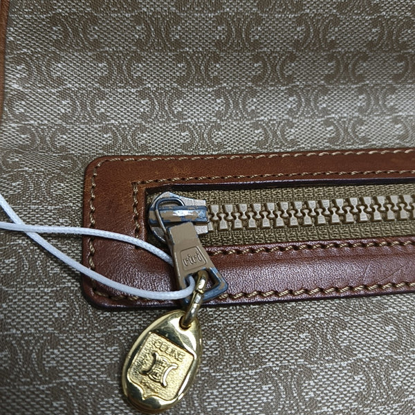 MACADAM CLUTCHES Coated Canvas Beige