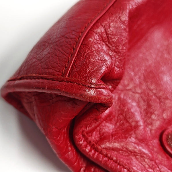 Authenticated pre-owned  Classic City Mini Lambskin Red - Shoulder Bag at Looply