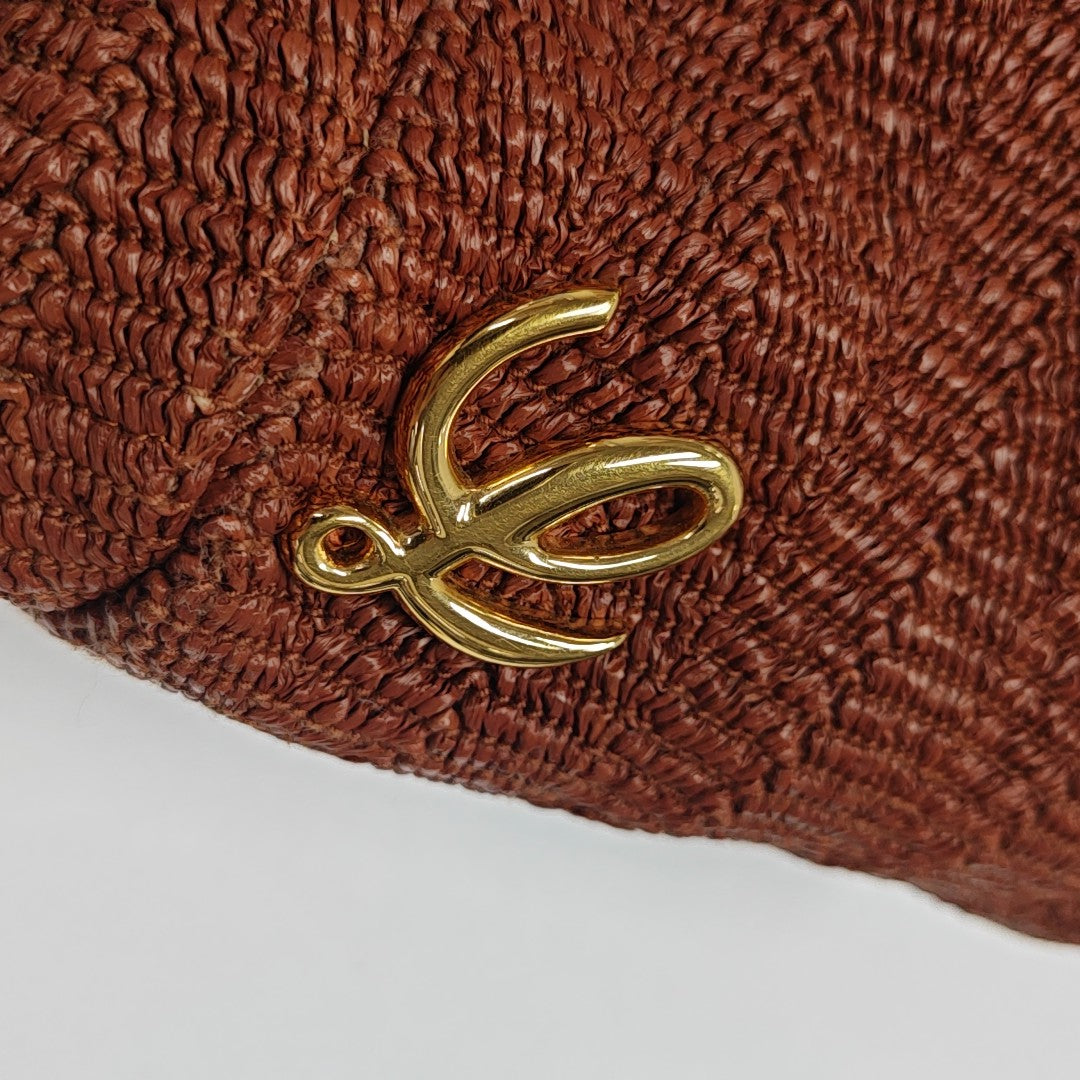 Special Material Shoulder Bag Brown