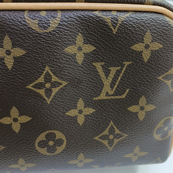 DOPP Monogram Coated Canvas Brown