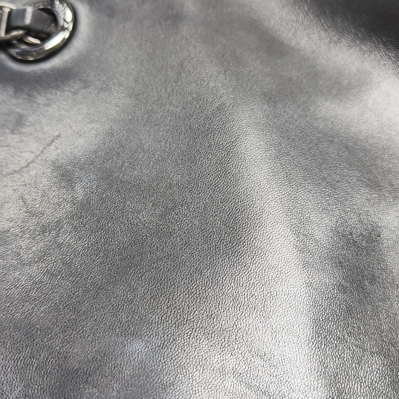 Leather Tote Bag Black