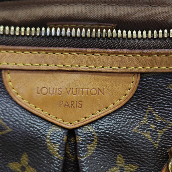PALERMO PM Monogram Coated Canvas Brown