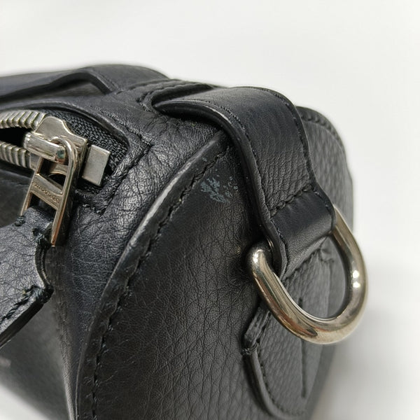 The Barrel Calfskin Black