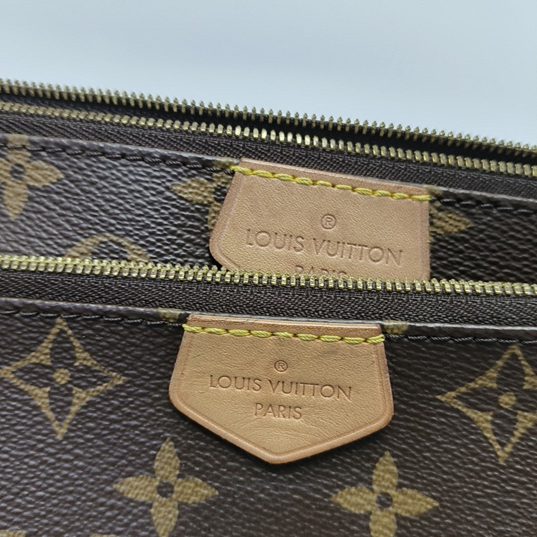 MULTI Monogram Coated Canvas Brown