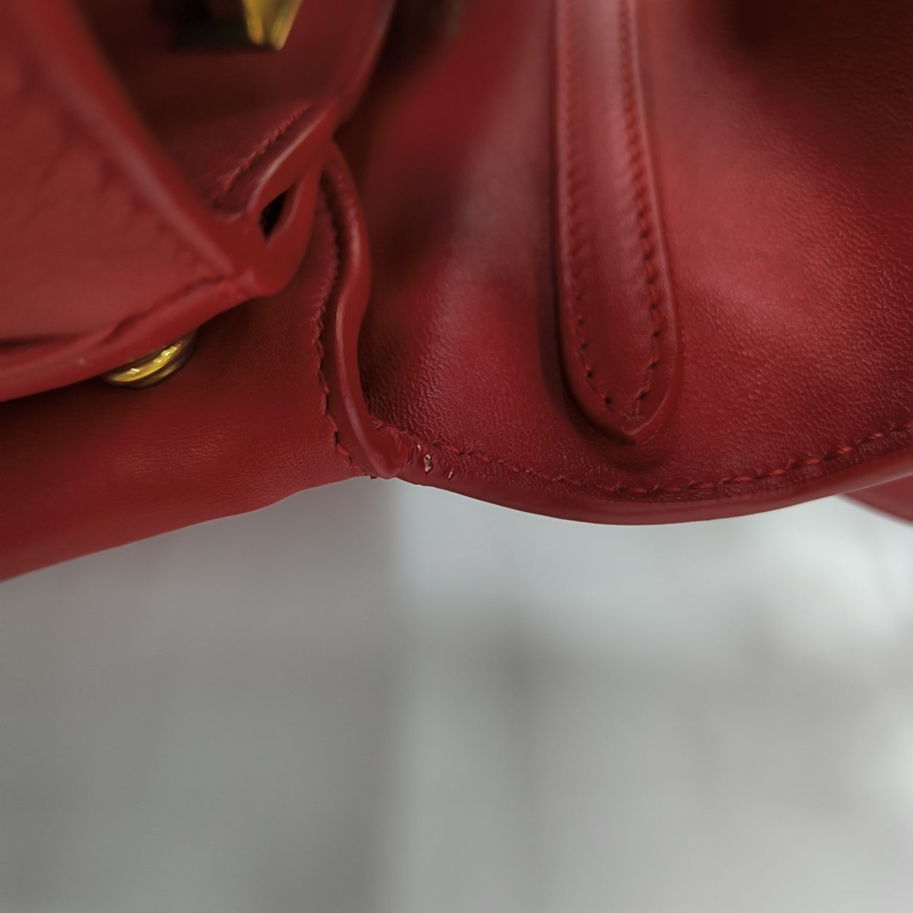 RODEO Mini Calfskin Red