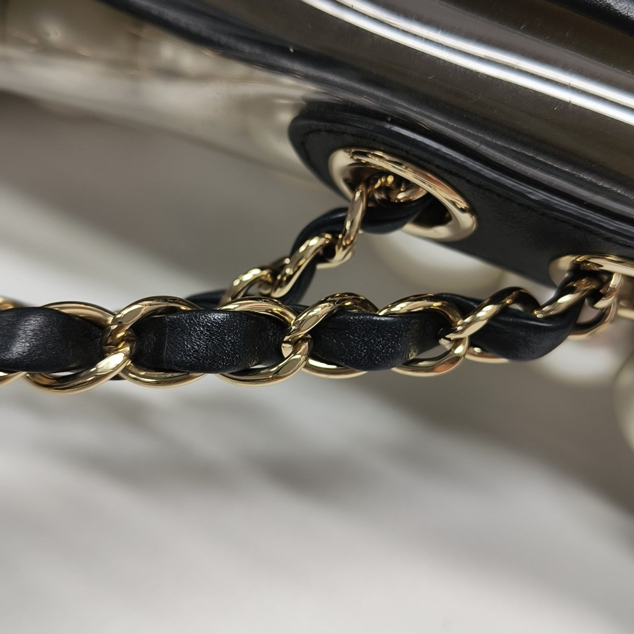 Special Material Shoulder Bag Clear