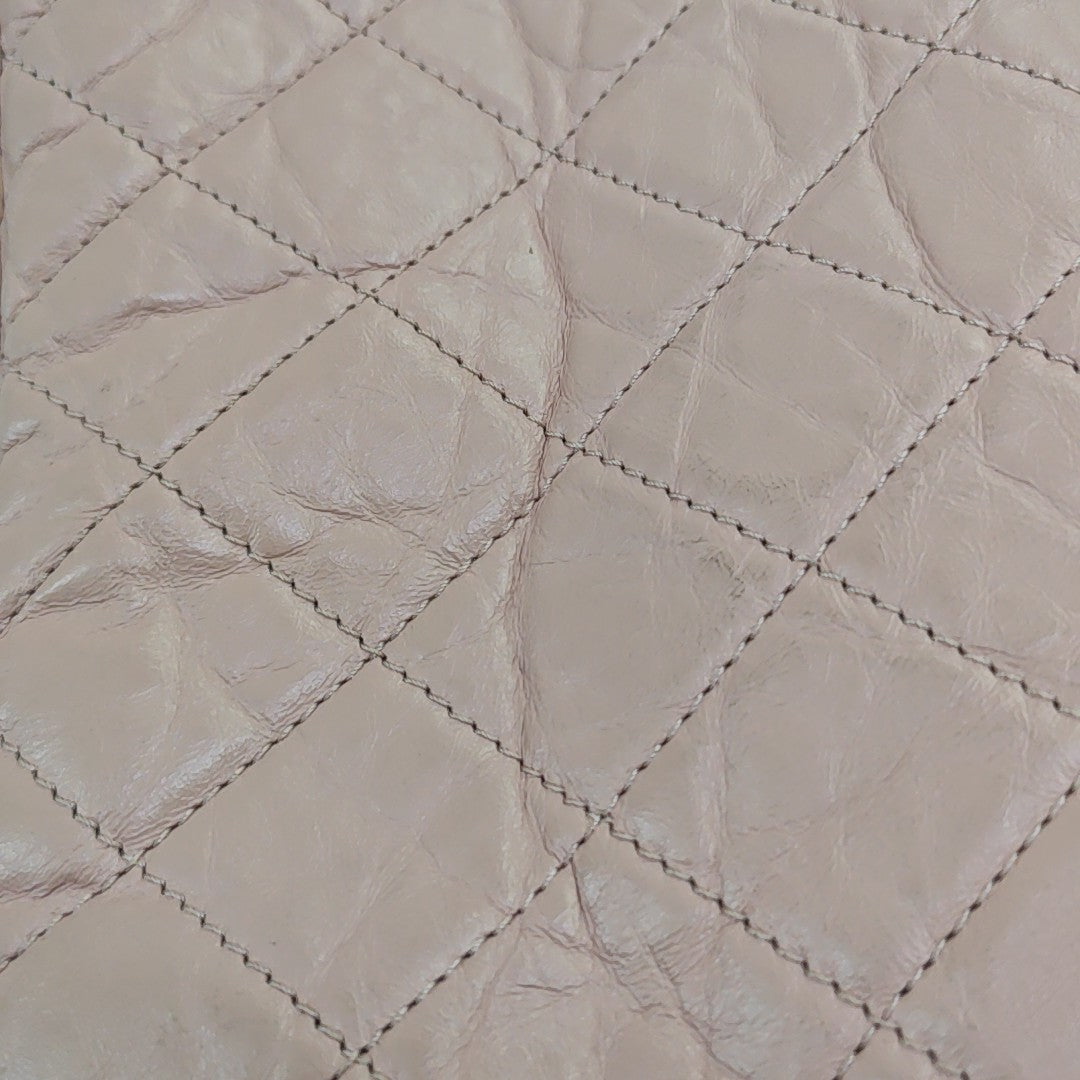 GABRIELLE Medium Quilted Calfskin Pink
