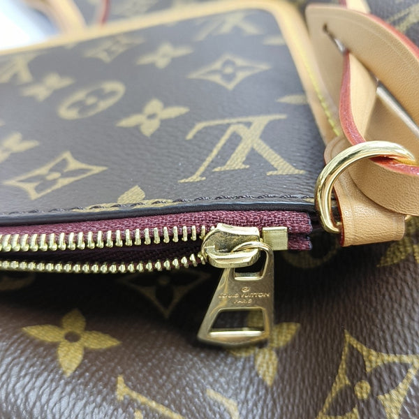 CARRYALL PM Monogram Coated Canvas Brown