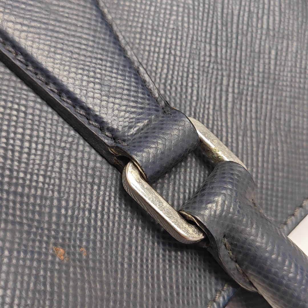 Calfskin Tote Bag Blue